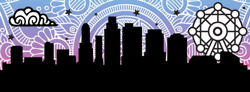 Psychedelic Society of Kansas City banner artwork